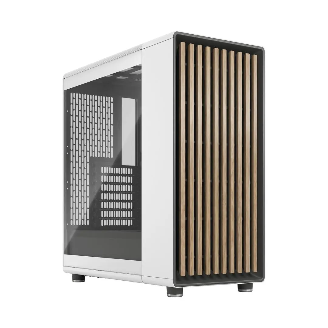 FRACTAL DESIGN - North Chalk White TG Clear Tint
