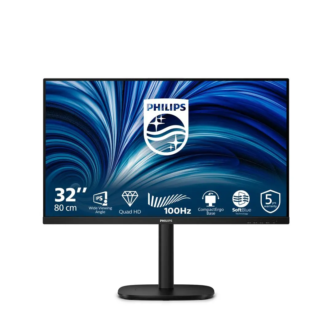 PHILIPS - 32B2N3500/00 31.5inch QHD 16:9 IPS 100Hz HAS 180mm HDMI 2x 2.0 DP 1.2