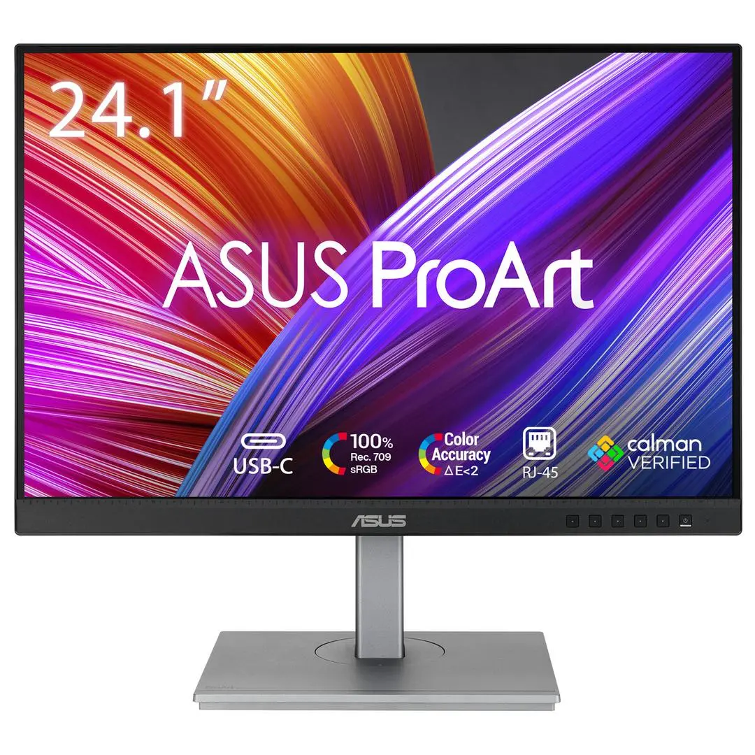 ASUS - LCD ASUS 24.1"" ProArt PA248CNV 1920x1200p IPS 75Hz 100% sRGB USB-C 90W Power Delivery