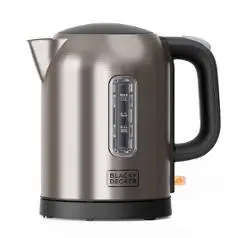 BLACK&DECKER - Kettle 1L 2200W Brushed