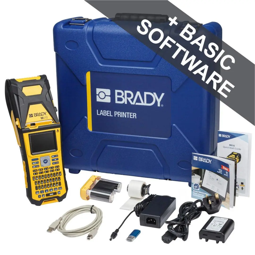 BRADY - Printer ships in a hard case