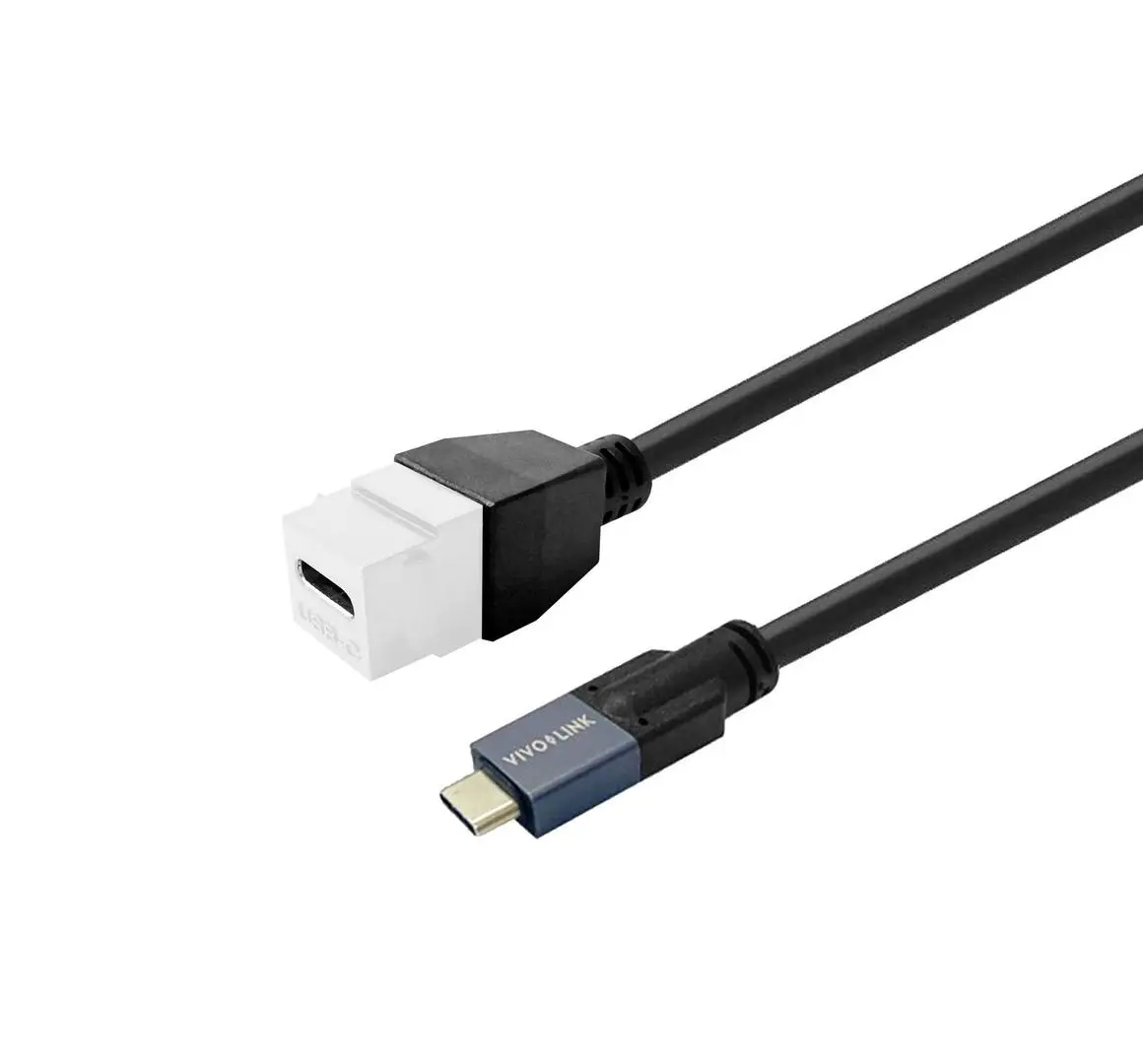 VIVOLINK - Keystone White USB-C female