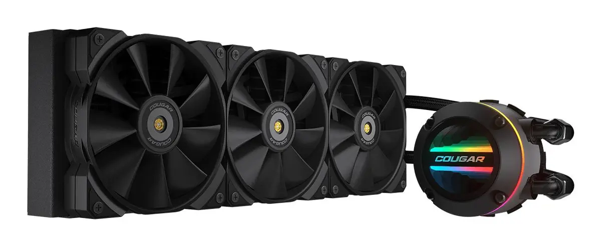 COUGAR - CPU Wasserkühlung Poseidon-GT 360, ARGB, Schwarz