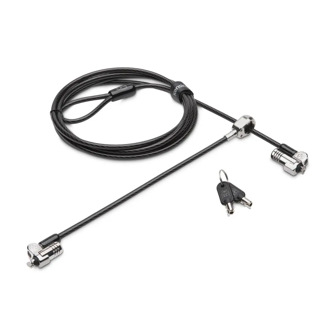 Kensington - NanoSaver Keyed Dual Head Laptop Lock - Master Keyed