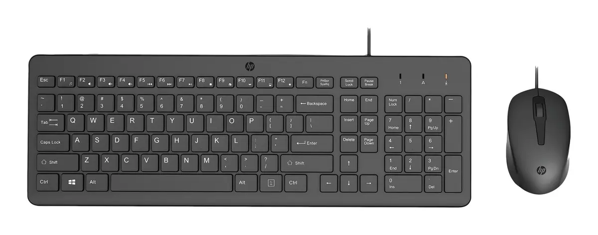 HP - 150 Wired Mouse and Keyboar