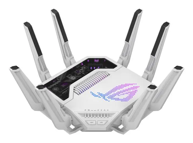 ASUS - ROG Rapture GT-BE19000AI Tri-band WiFi 7 AI Gaming Router