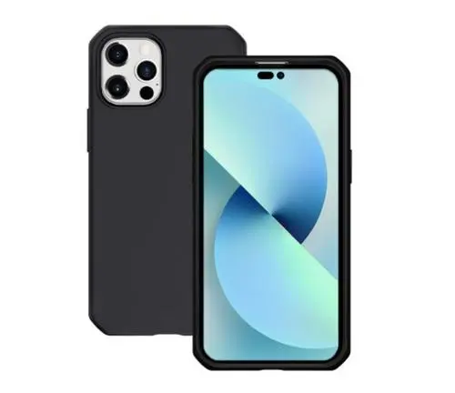 MOBILIS - CASE FOR IPHONE 14 PRO MAX SOLID BLACK MAT SOFT BAG 6.7IN ACCS