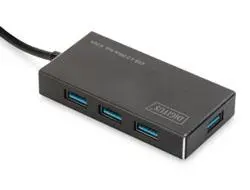 Digitus - USB 3.0 Office Hub DA-70240-1 - hub - 4 porter