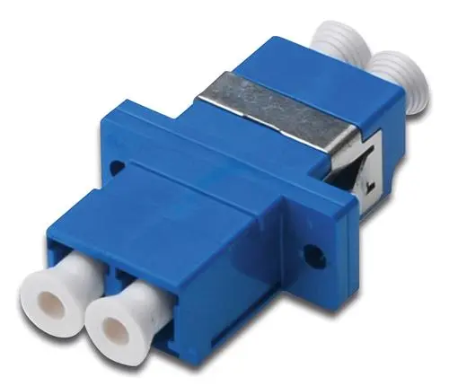 Digitus - FO coupler Duplex LC to LC SM OS2 Blue ceramic sleeve polymer housing incl. screws NS