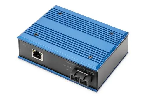 Digitus - Dn-652102-1 Gigabit Media Converter Rj45/mm SC 20Km Medieomformer RJ-45 SC-enkeltmodus