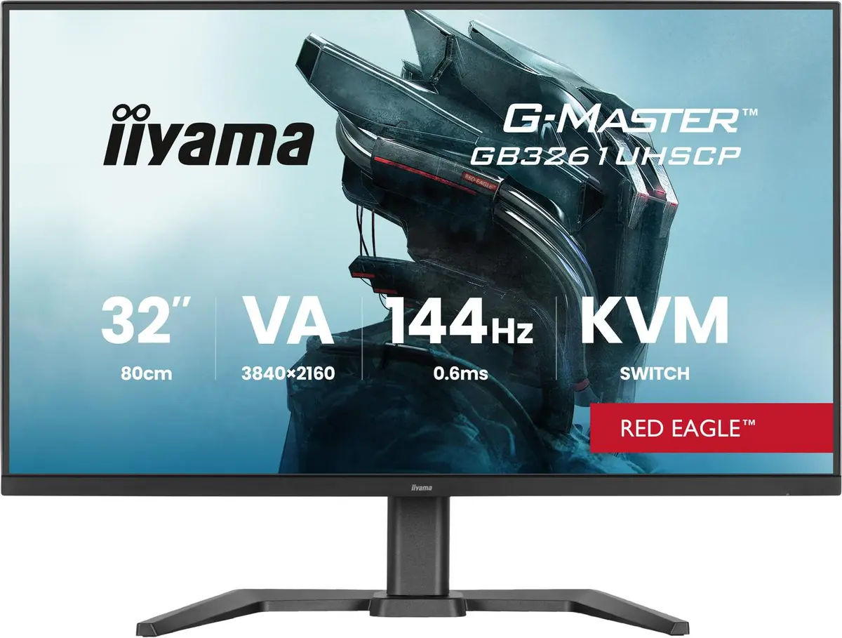 iiyama - 32" UHD 4KVA 144Hz / HAS