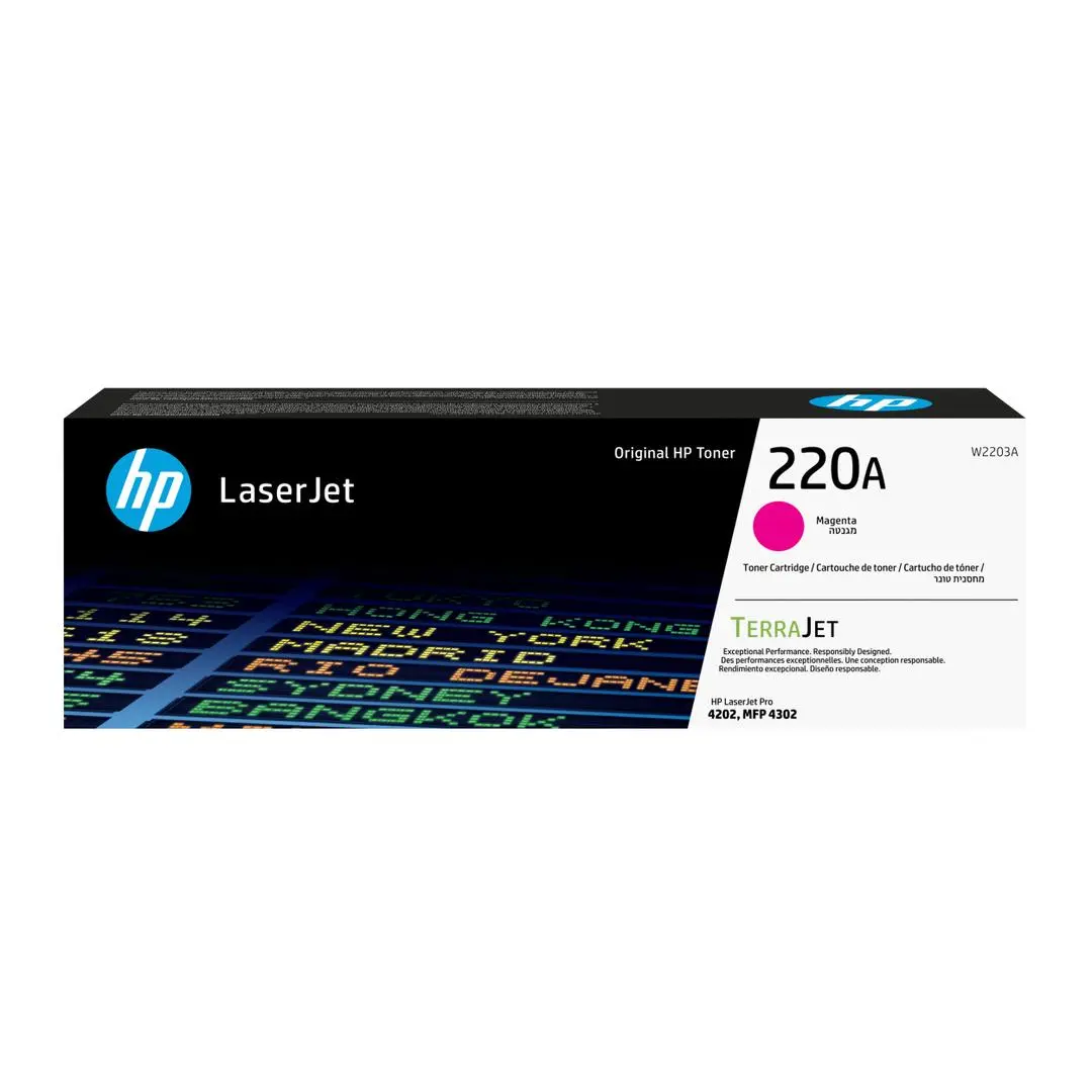 HP - 220A MAGENTA ORIGINAL LASERJET TONER CARTRID SUPL