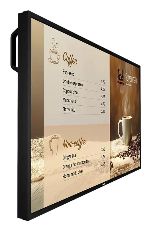 Philips - P-Line 43" 24/7, 750 nits HDMI, DP, DVI, USB, 3,5mm