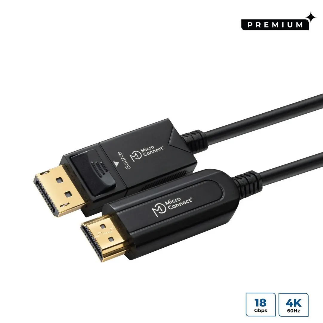 MicroConnect - Premium - DisplayPort-kabel - DisplayPort til DisplayPort - 25 m
