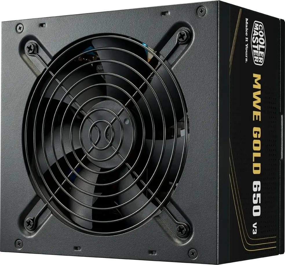 Cooler Master - CM MWE 650W 80+ Gold V3 Non-Modular, ATX 3.1