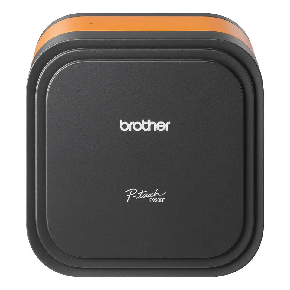 BROTHER - PT-E920BT Professional Bluetooth Cube Label Printer designed for building industry users labels up to 36 mm wide