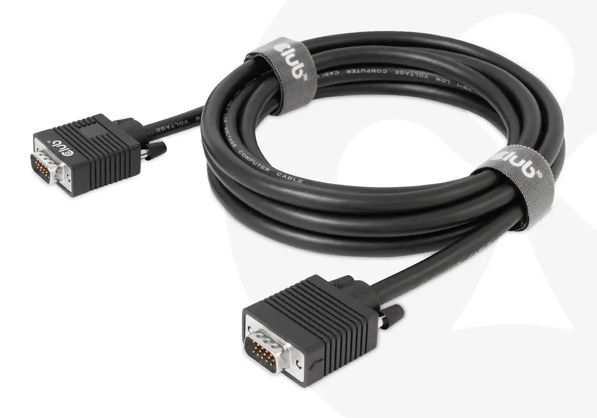 Club 3D - Vga Cable Bidirectional M/M