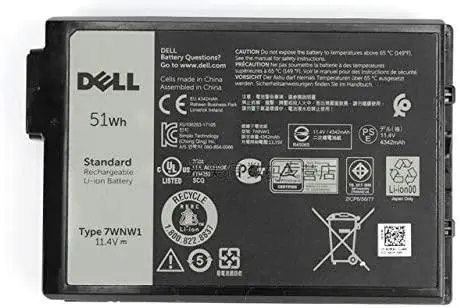 DELL - Battery, 51WHR, 3 Cell