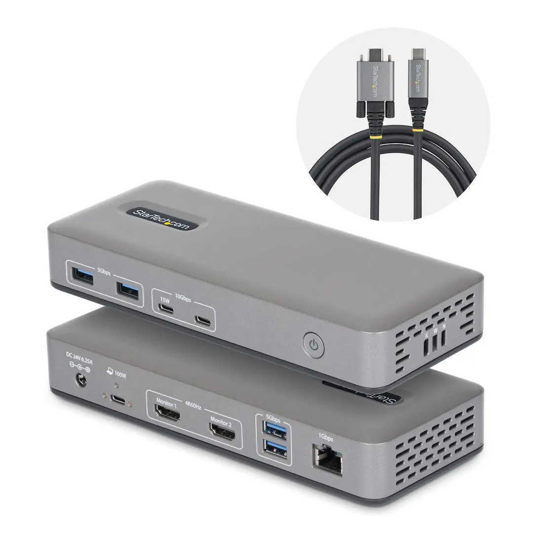 STARTECH - USB-C DOCKING STATION-DUAL-MONITOR HDMI 4K 60H ACCS
