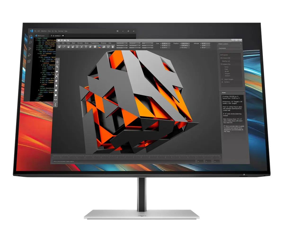 HP - 724pn G3 24inch WUXGA Display HDMI 1.4 DP 1.2 (EU)