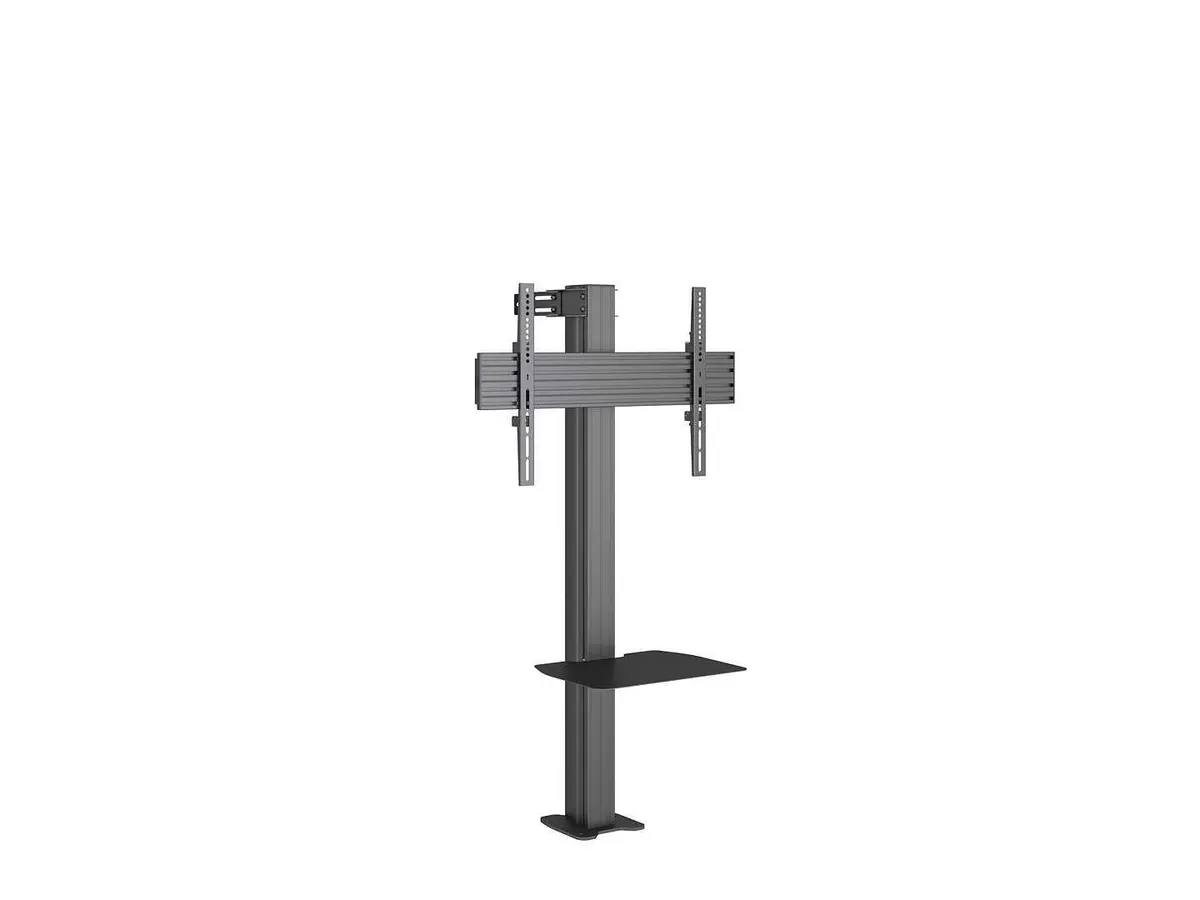 Multibrackets M Column Pro stand - for LCD display - fixed - black - Max 85 kg - recommended for 86"