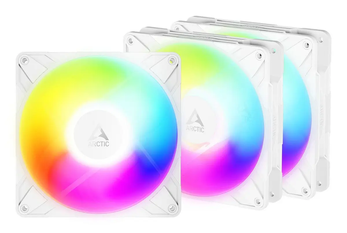 Arctic - ARCTIC P14 Pro Reverse 140mm A-RGB 3-Pack (White)