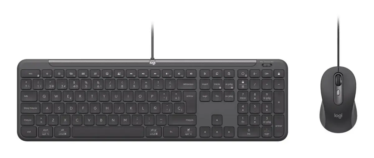 Logitech Signature Slim Wired Combo MK620 for Business - Tastatur & Mussett