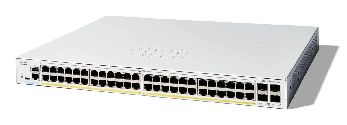 Cisco - Refurb/Catalyst 1200 48-port GE PoE 4x1G
