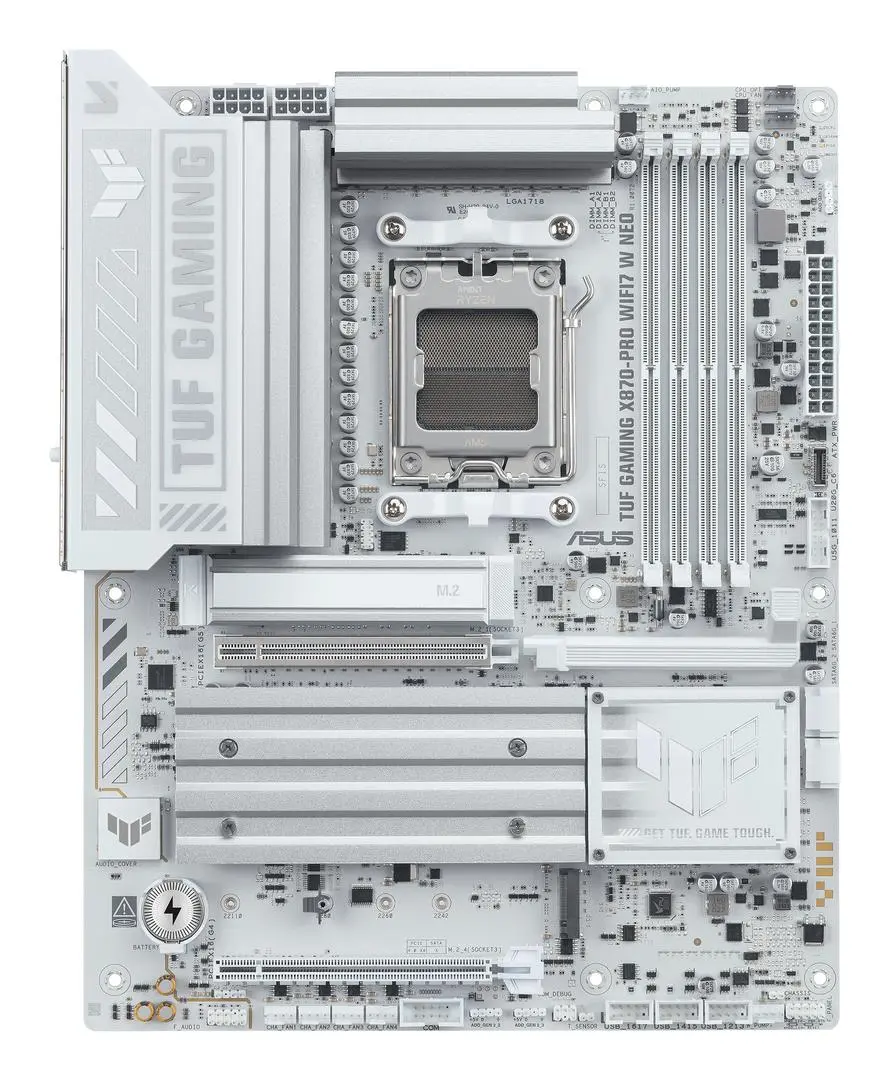 ASUS - AMD X870 ATX motherboard DDR5 PCIe 5.0 4xM.2
