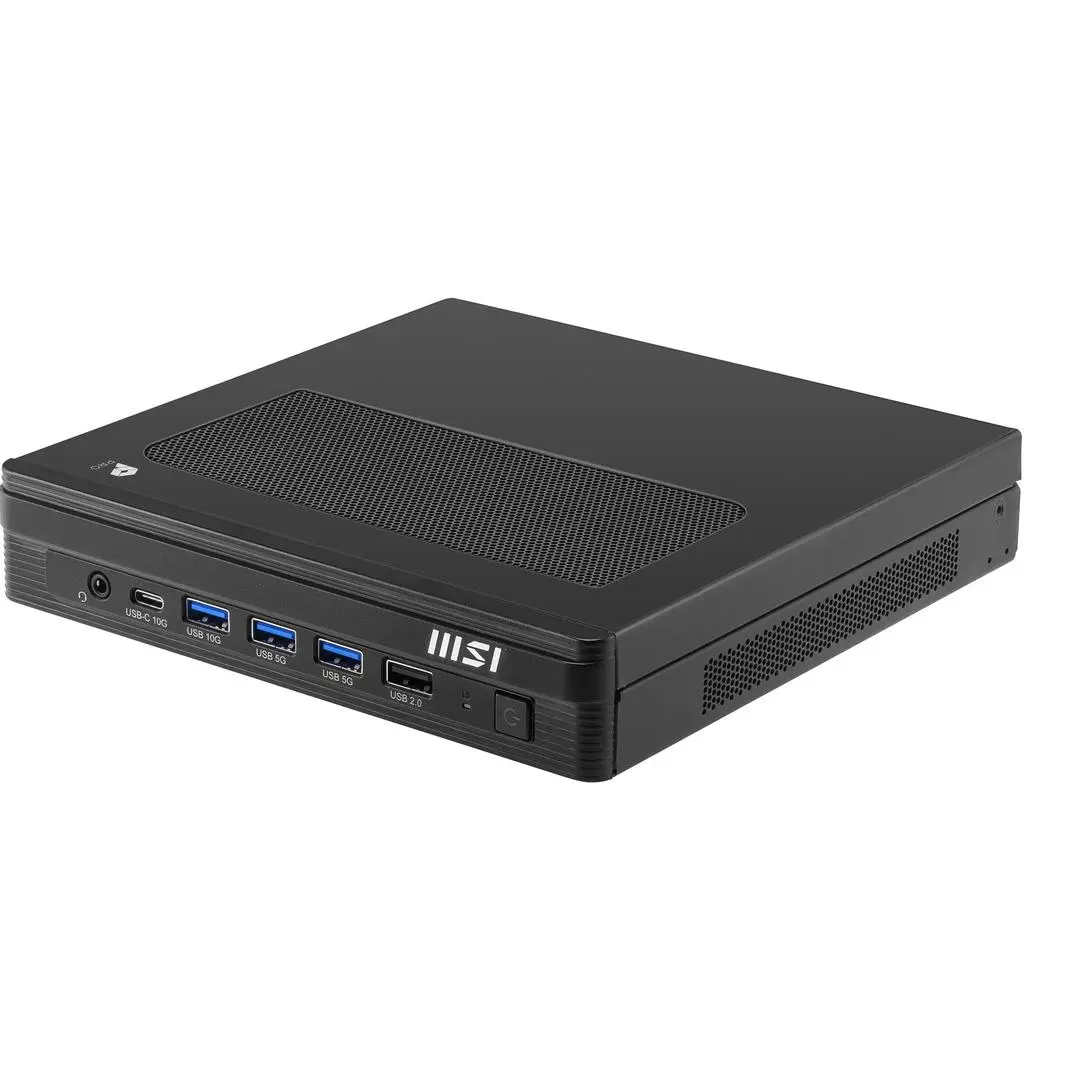 MSI - PRO DP10 A14MG-002BEU Intel Core i3-14100 No RAM No HDD No OS Black