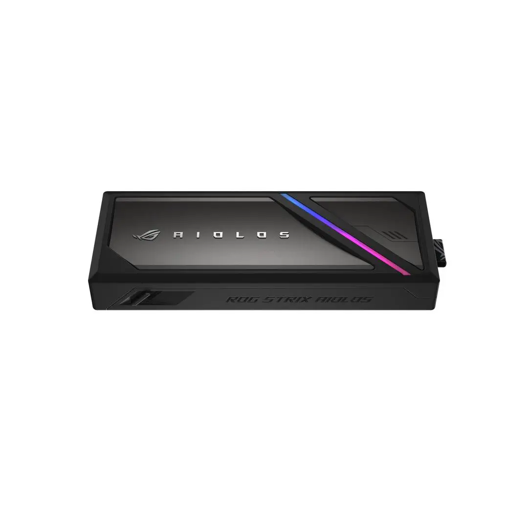 ASUS - ROG Strix Aiolos (ESD-S1W) M.2 PCIe NVMe SSD Enclosure USB 3.2 GEN 2x2 20Gbps Type-C