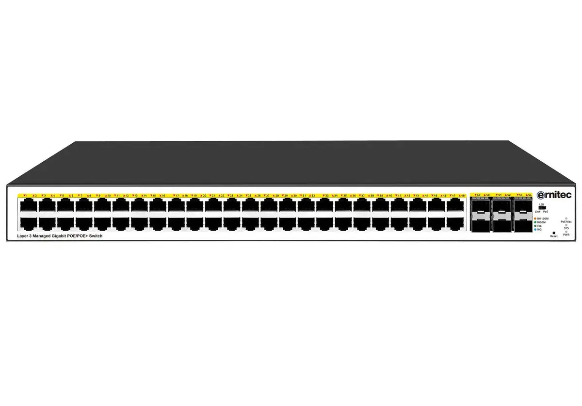 ERNITEC - Managed L3 - 48 x Gigabit