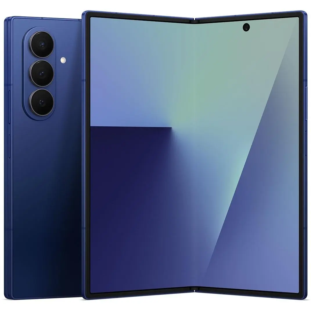 Samsung - Z Fold7 12GB 512GB 6.5inch 8inch 5G wifi7 USB3.2 BT 5.4 Dual sim e-sim IP48 NFC UWB 4400mAh 25w cable incl. TA excl. Blue Sh