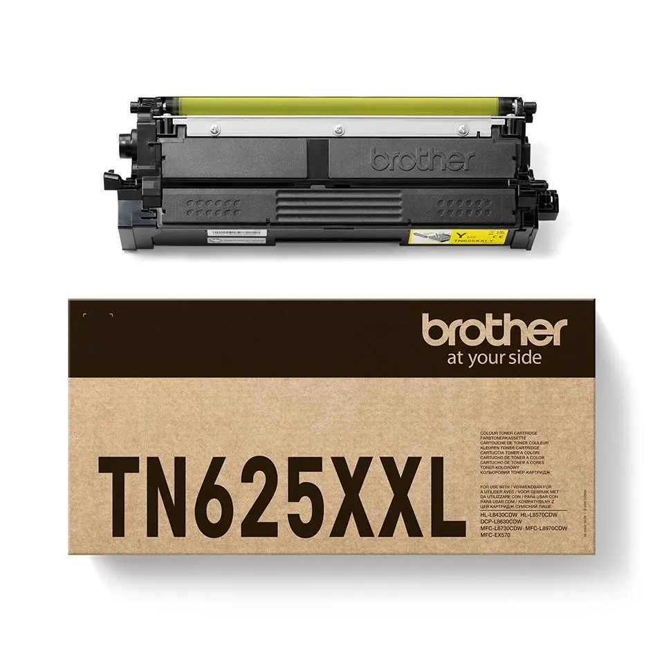 BROTHER - TN-625XXLY Super High Yield Yellow Toner Cartridge capacity 6.500 pages HLL8430CDW HLL8570CDW MFCL8730CDW MFCL8970CDW