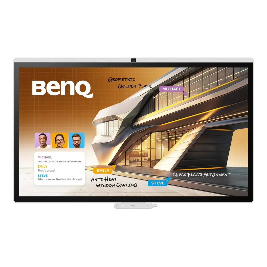 BENQ - CP7505 | Meeting Display | 75"" | 3840x2160 | 450Nits | Capacitive Touch | Built in camera & mic