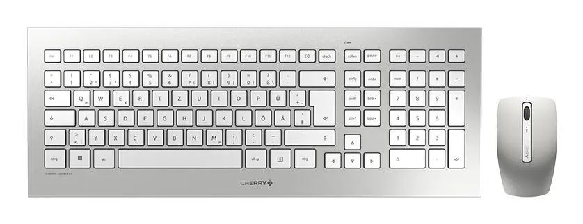 Cherry - DW 8000 - tastatur- og mussett - QWERTZ - Tysk