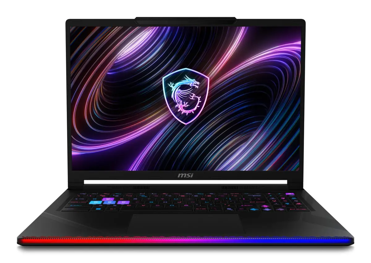 MSI - Raider 16 Max HX B2WI-079 Intel Core Ultra 9 290HX Plus Laptop 40,6 cm (16") Quad HD+ 32 GB DDR5-SDRAM 2 TB SSD NVIDIA GeForce RTX 5080 Laptop GPU Wi-Fi 7 (802.11be) Windows 11 Home Schwarz Deutsch