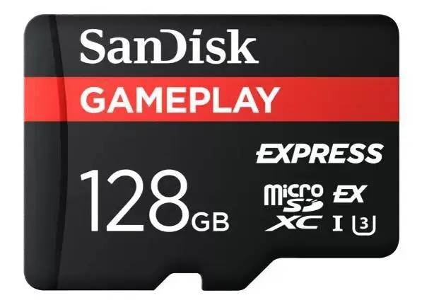 SanDisk - microSD Express 128GB GamePlay880/480MB/s