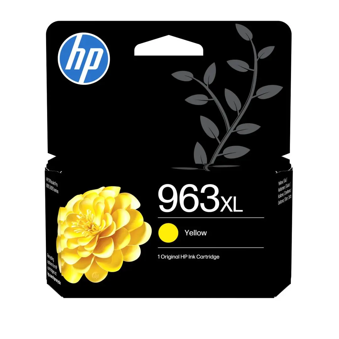 HP - 963XL High Yield Yellow Original Ink Cartridge