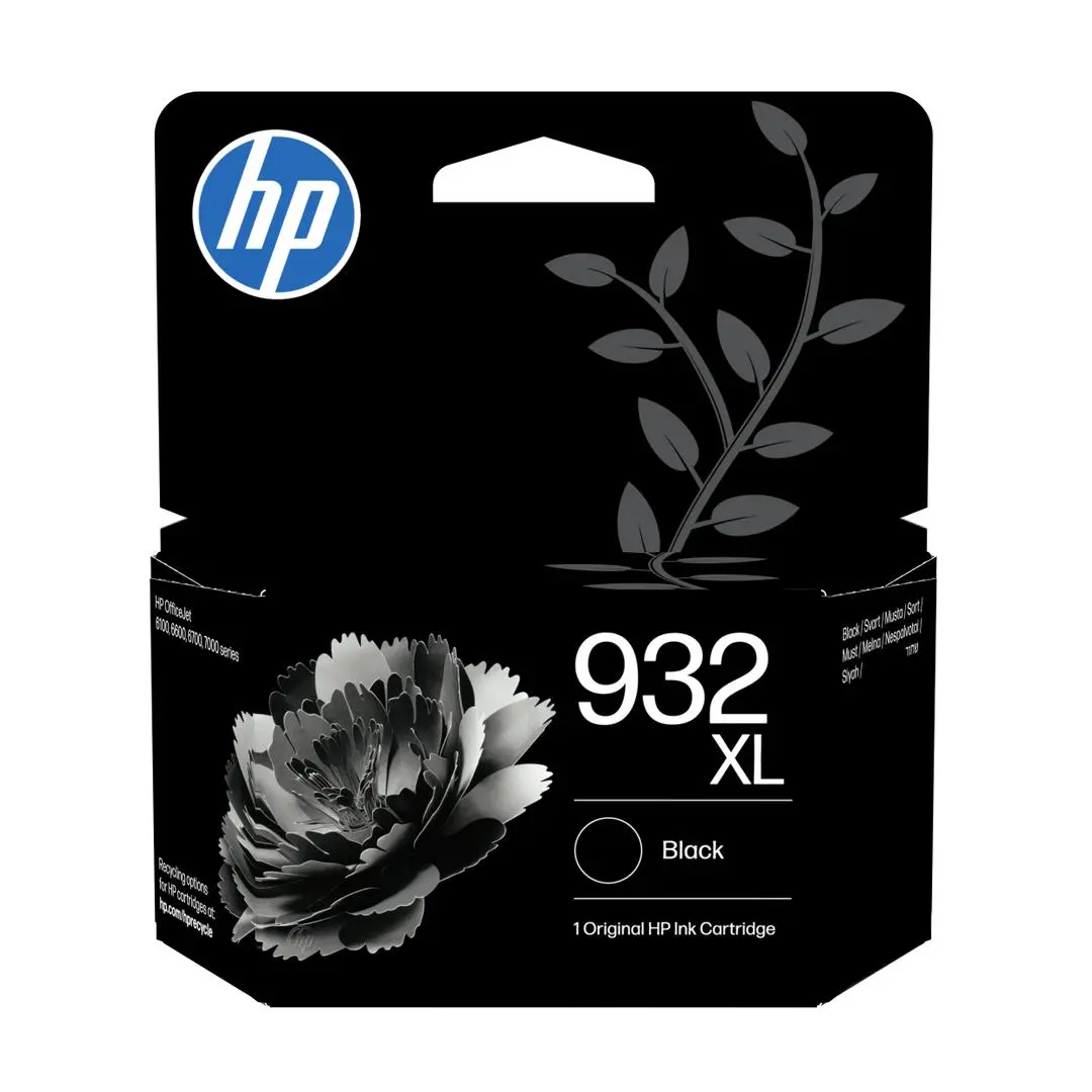 HP - 932XL - Høy ytelse - svart - original - blekkpatron