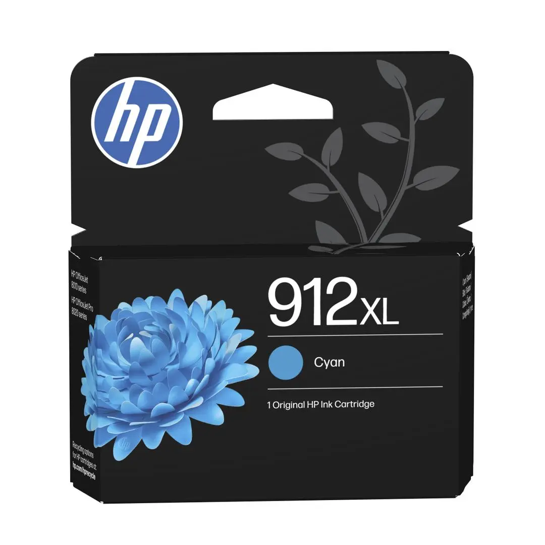 HP - 912 XL High Yield Cyan Ink