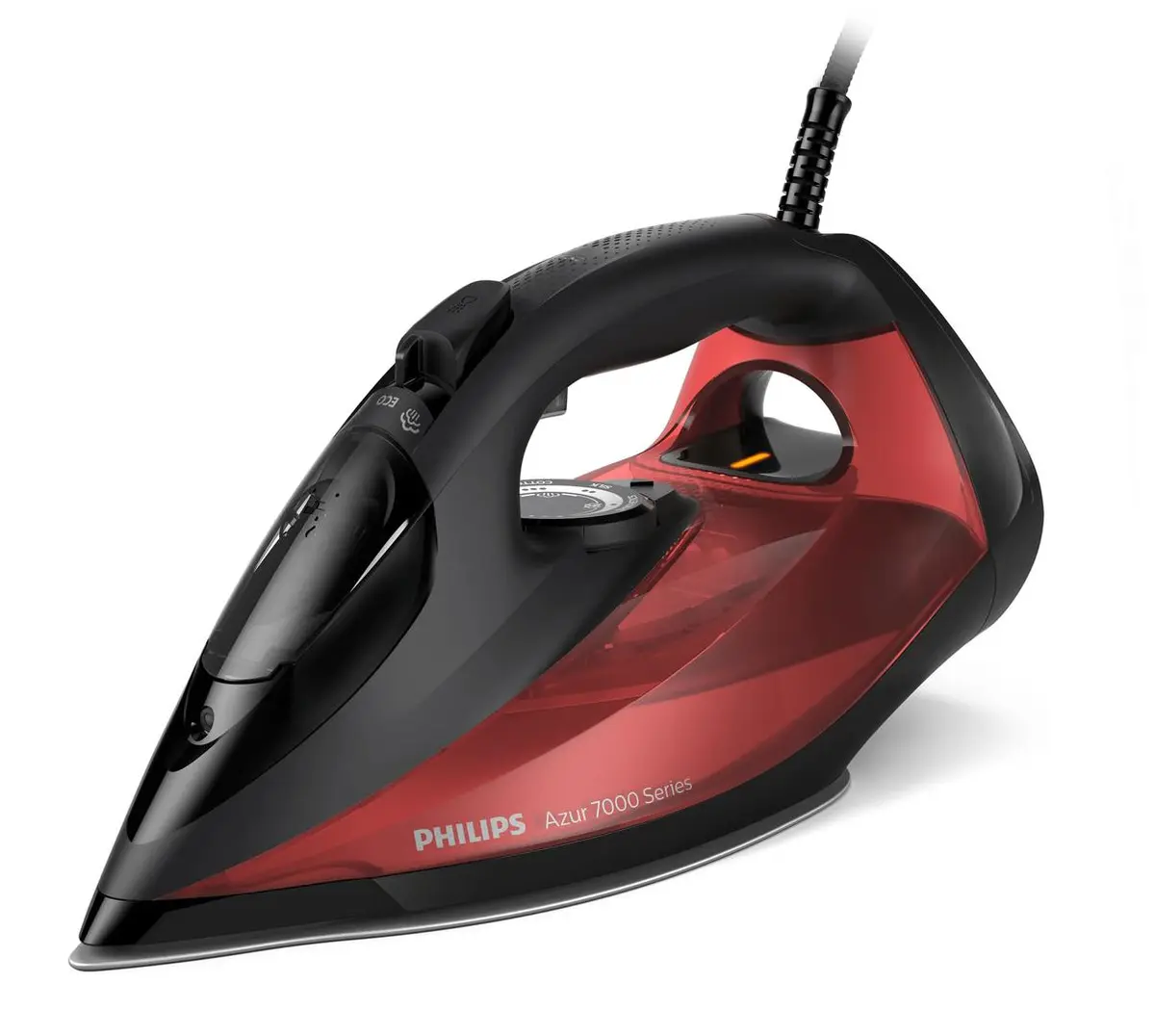 Philips Dampstrykejern Azur 7000 Series DST7022 - steam iron - sole plate: SteamGlide Plus