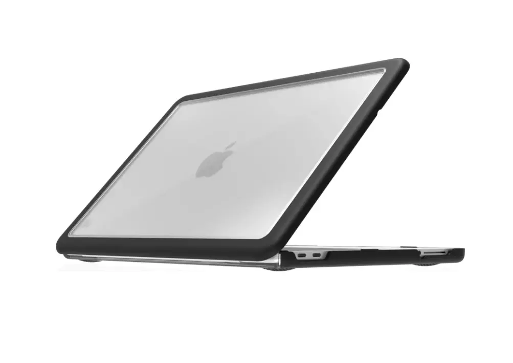 STM - DUX Ultra (MacBook Neo) Termoplastisk polyuretan (TPU), Polykarbonat (PC) Sort