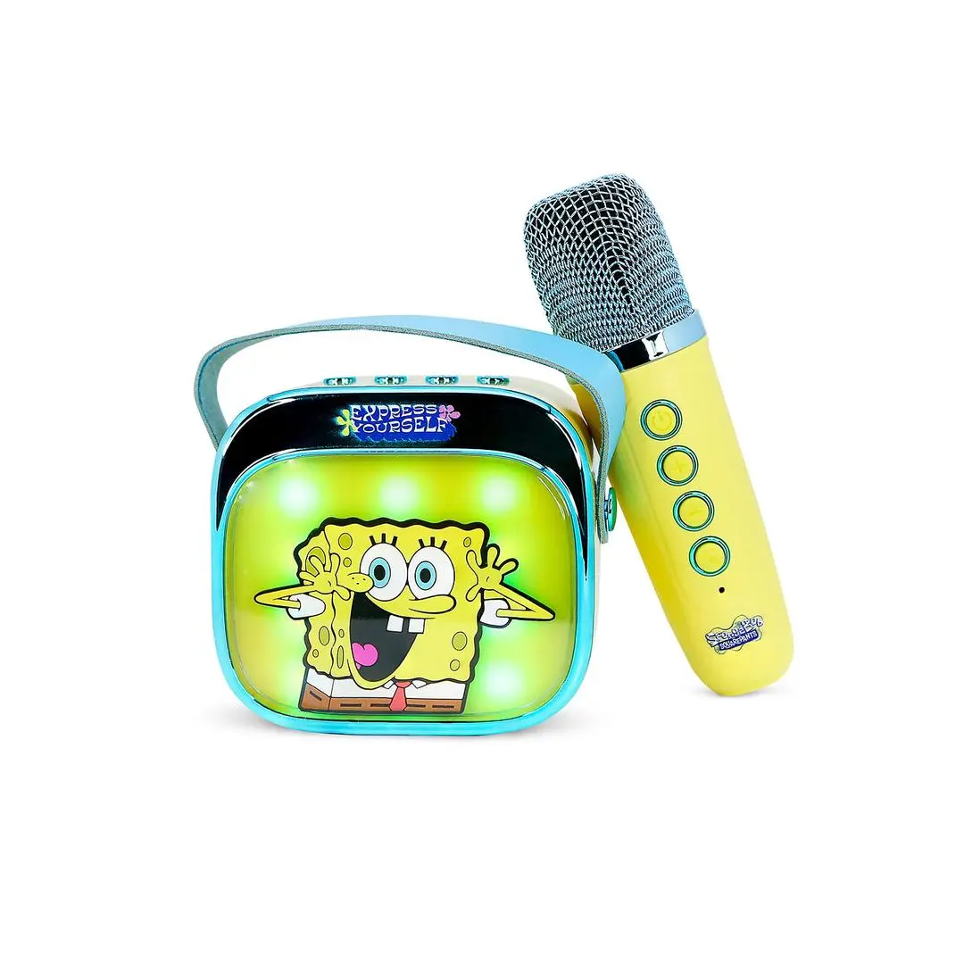 OEM - SPONGEBOB Karaoke Speaker Popsing With Microphone LED