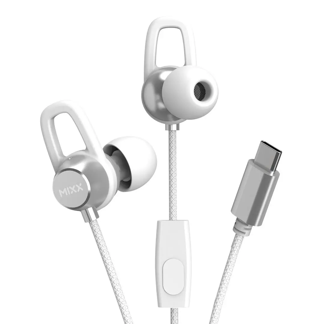 MIXX - Headphone SoundPort USB-C In-Ear Wired White