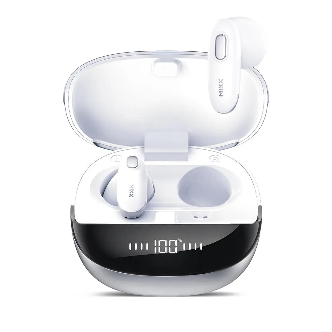 MIXX - Headphone Hybrid Charge 2 In-Ear TWS Qi White