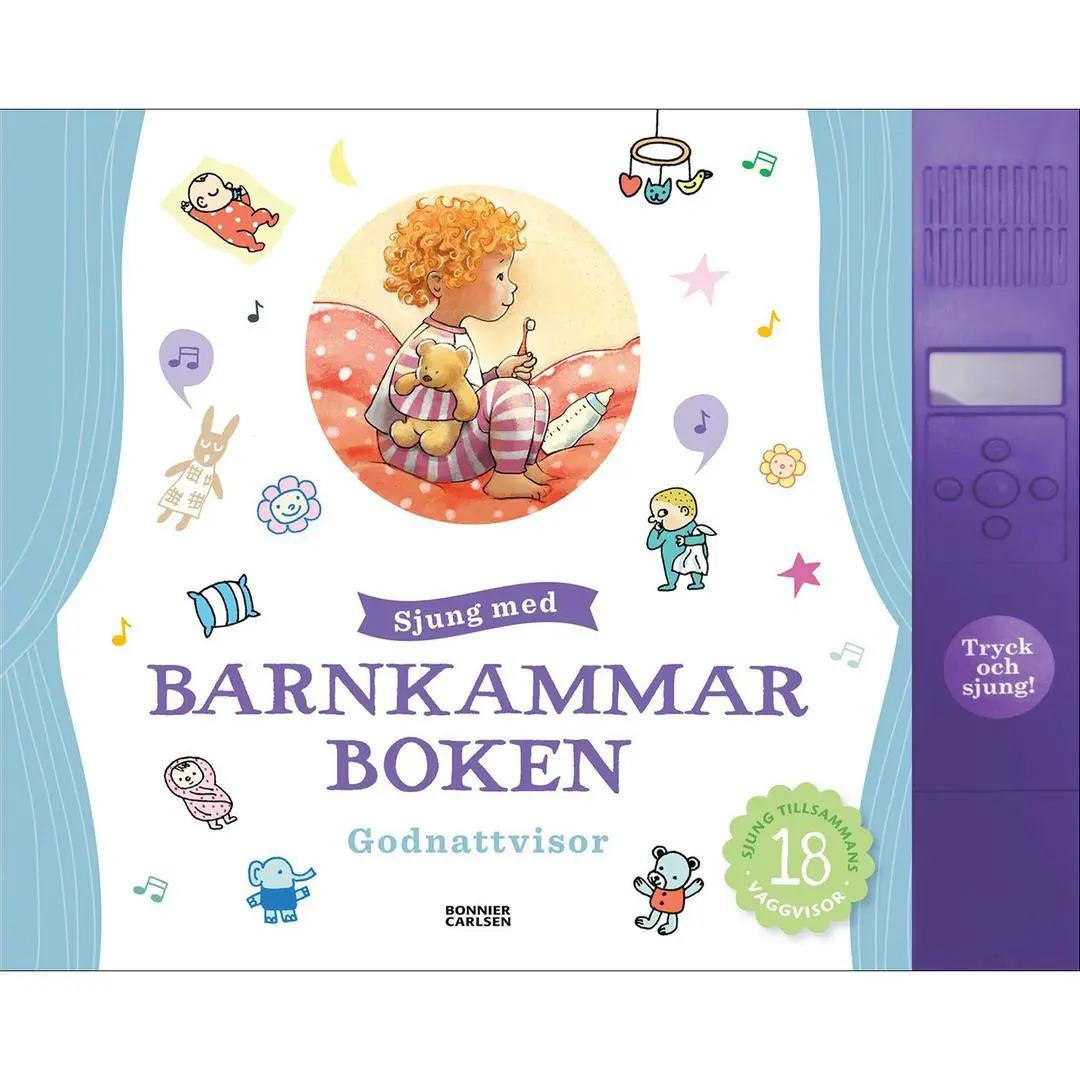 BONNIER - Sjung med barnkammarboken Godnattvisor