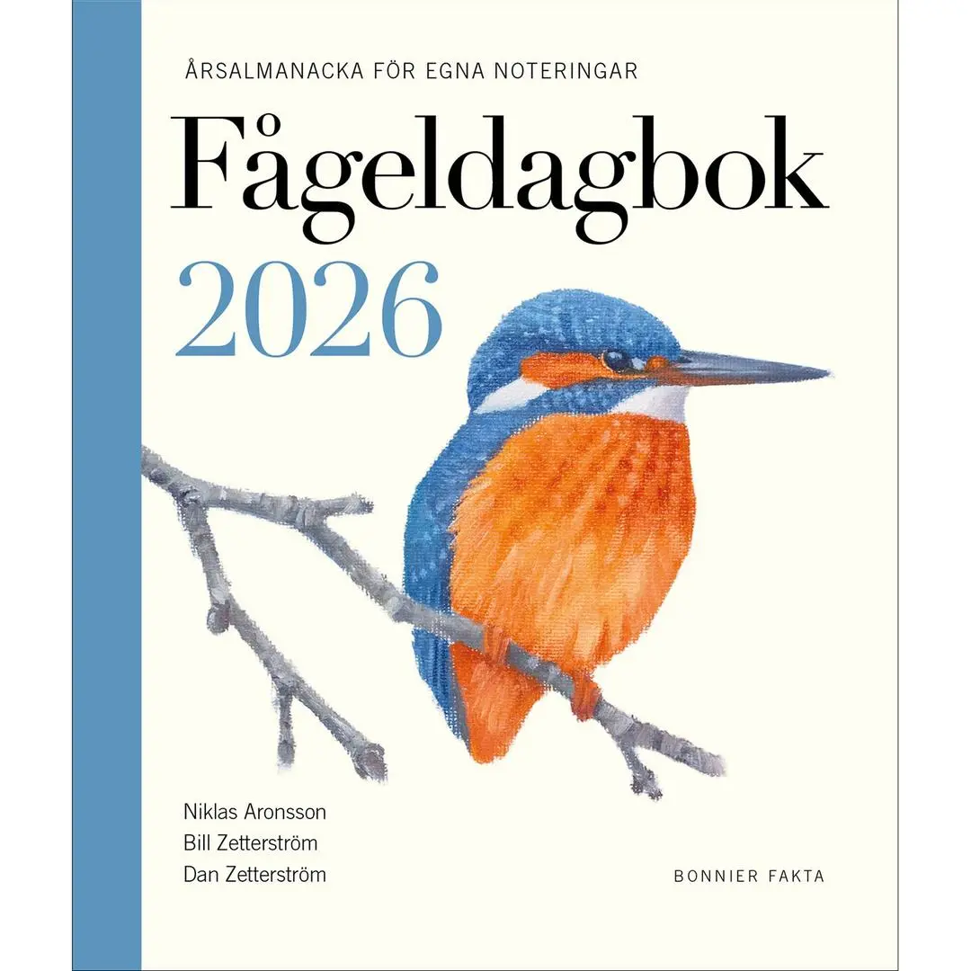BONNIER - FÃ¥geldagbok 2026