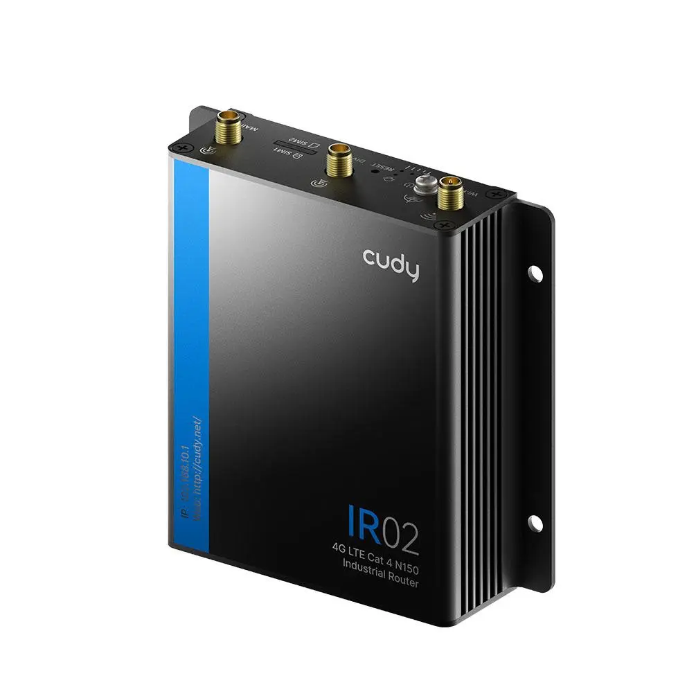 CUDY - 4G Industrial Router IR02 WF4 Cat 4 N150