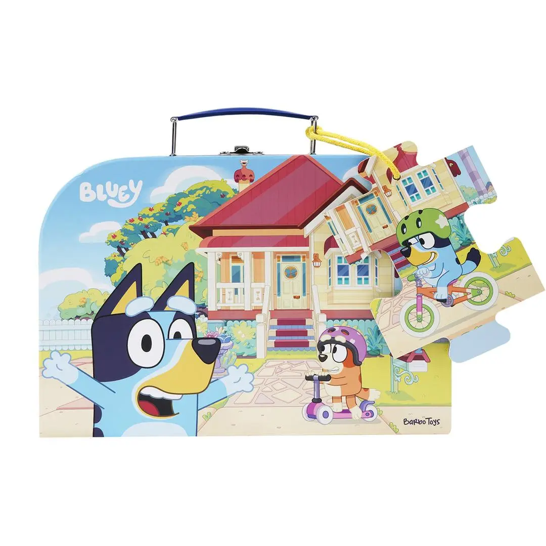 Bluey - Suitcase with puzzle